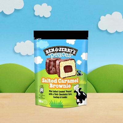 Ben& Jerry's Salted Caramel Brownie Peaces 160 ml - 