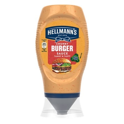 Hellmann's Chunky Burger Sauce 250ml - Hellmann's Chunky Burger Sauce 250ml