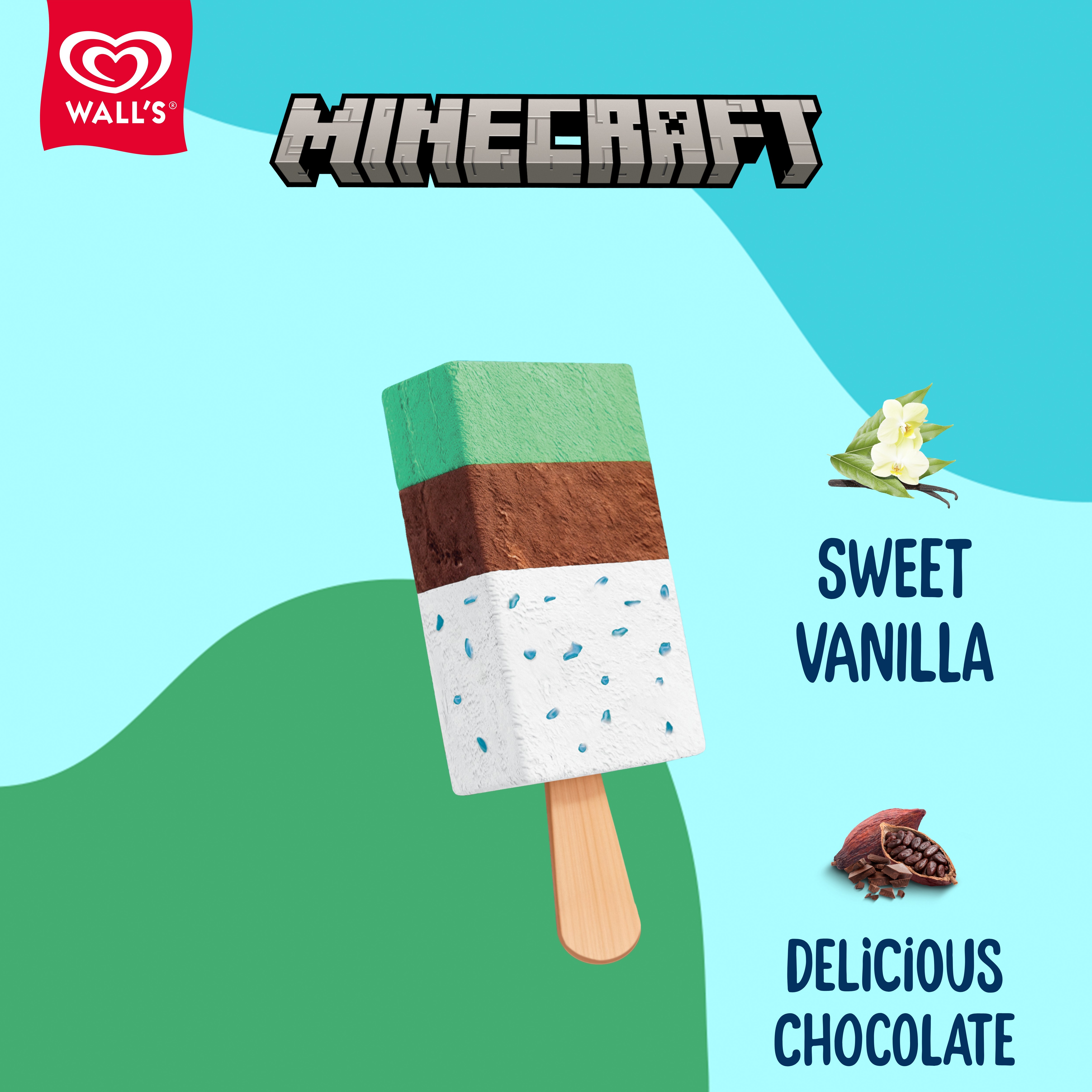 Wall's Minecraft Ice Cream 75ml - 