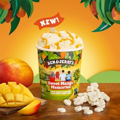 B&J Sweet Mango Memories 465ml - 