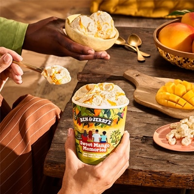 B&J Sweet Mango Memories 465ml - 