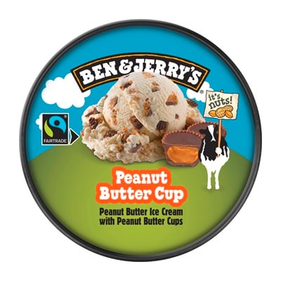 B&J Peanut Butter Cup 465ml - 