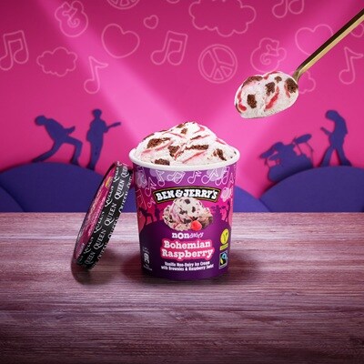 Ben & Jerry’s Bohemian Raspberry Non Dairy 465ml - 
