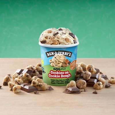 B&J Cookies on Cookie Dough Non Dairy 465ml - 