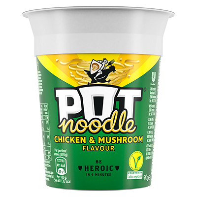 POT NOODLE Chicken & Mushroom Flavour - 