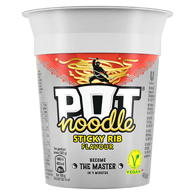 Pot Noodle Sticky Rib - 