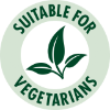 Suitable for Vegetarians