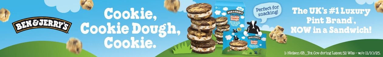 Ben & Jerry’s just took Cookie Dough to the next level. How? By sandwiching it. 