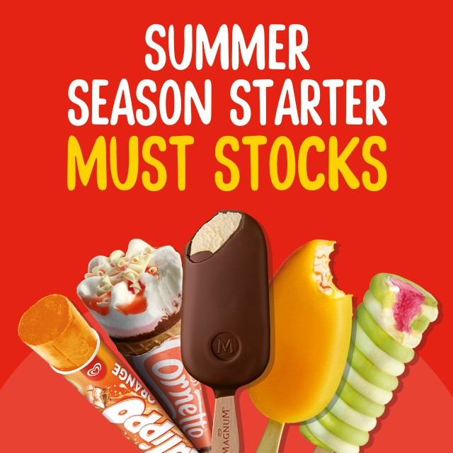 Check out our MUST STOCK season starter range here Check out our MUST STOCK season starter range here