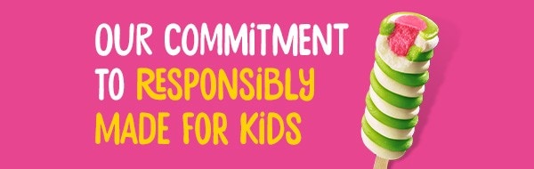 The Responsibly Made For Kids Promise