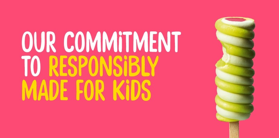 The Responsibly Made For Kids Promise