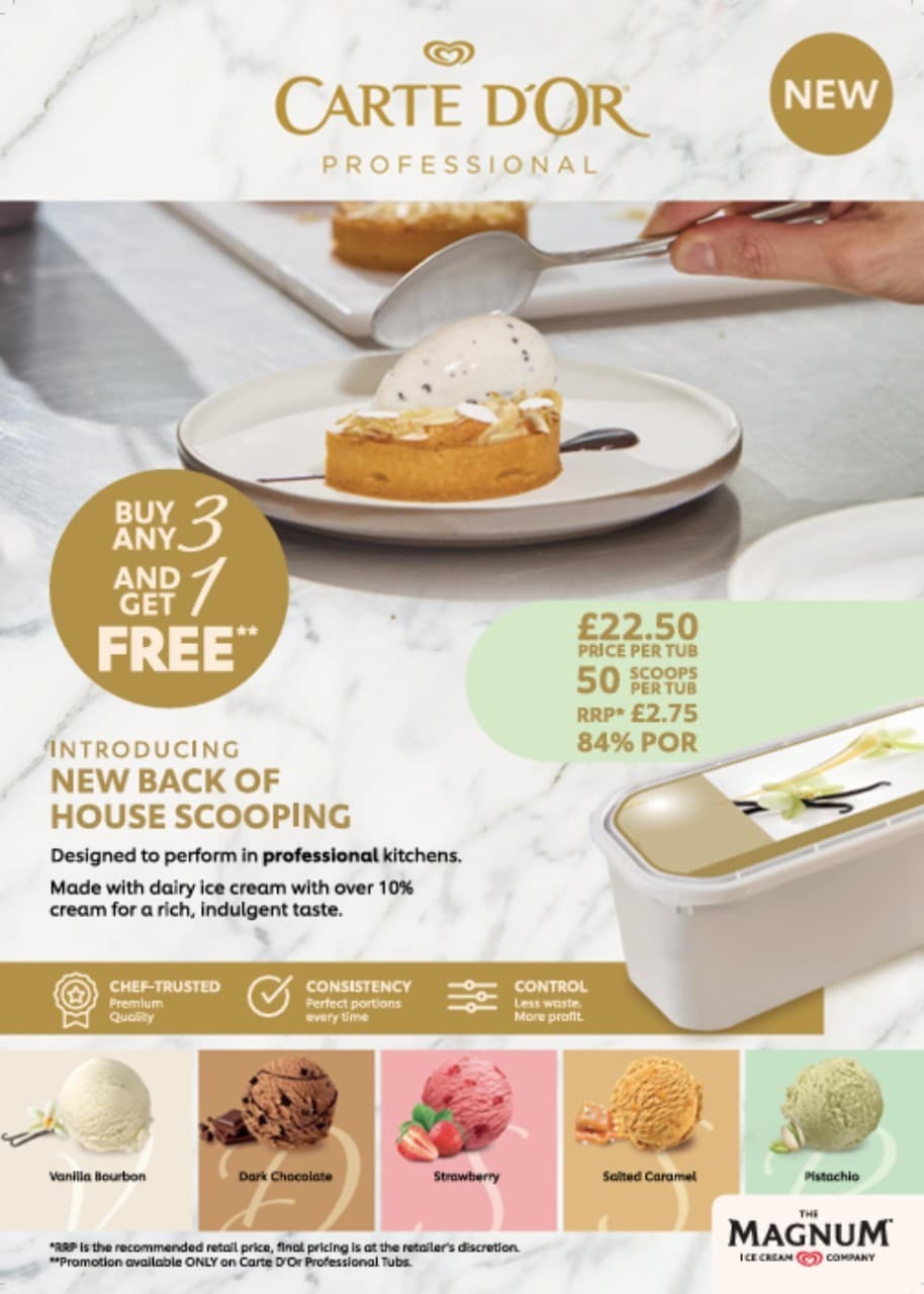Carte D’Or Professional Back of House Scooping
