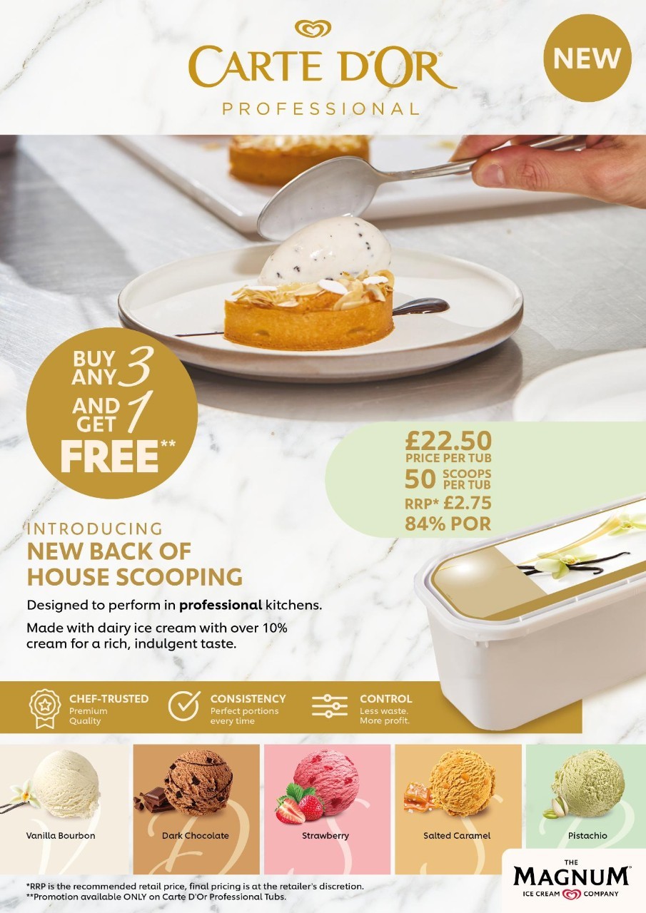 Carte D’Or Professional Back of House Scooping
