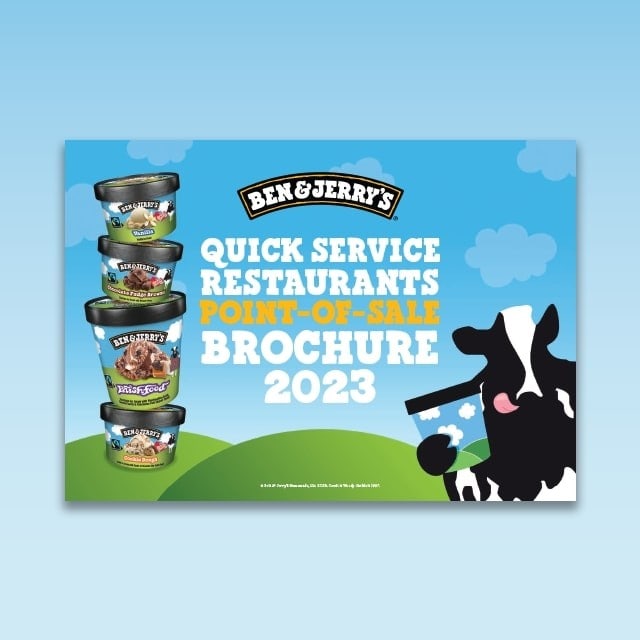 Download our Ben & Jerry’s POS guide for fast food and quick service restaurants Download our Ben & Jerry’s POS guide for fast food and quick service restaurants