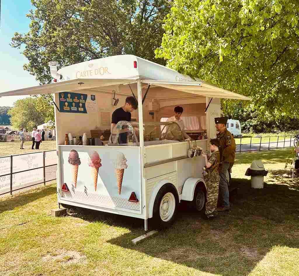 Icecream cart Icecream cart