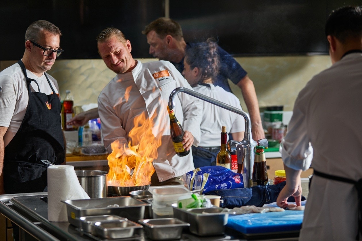 creating a positivekitchen banner